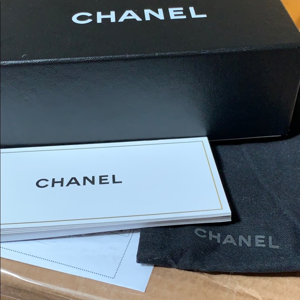 Chanel sunglasses box and bag